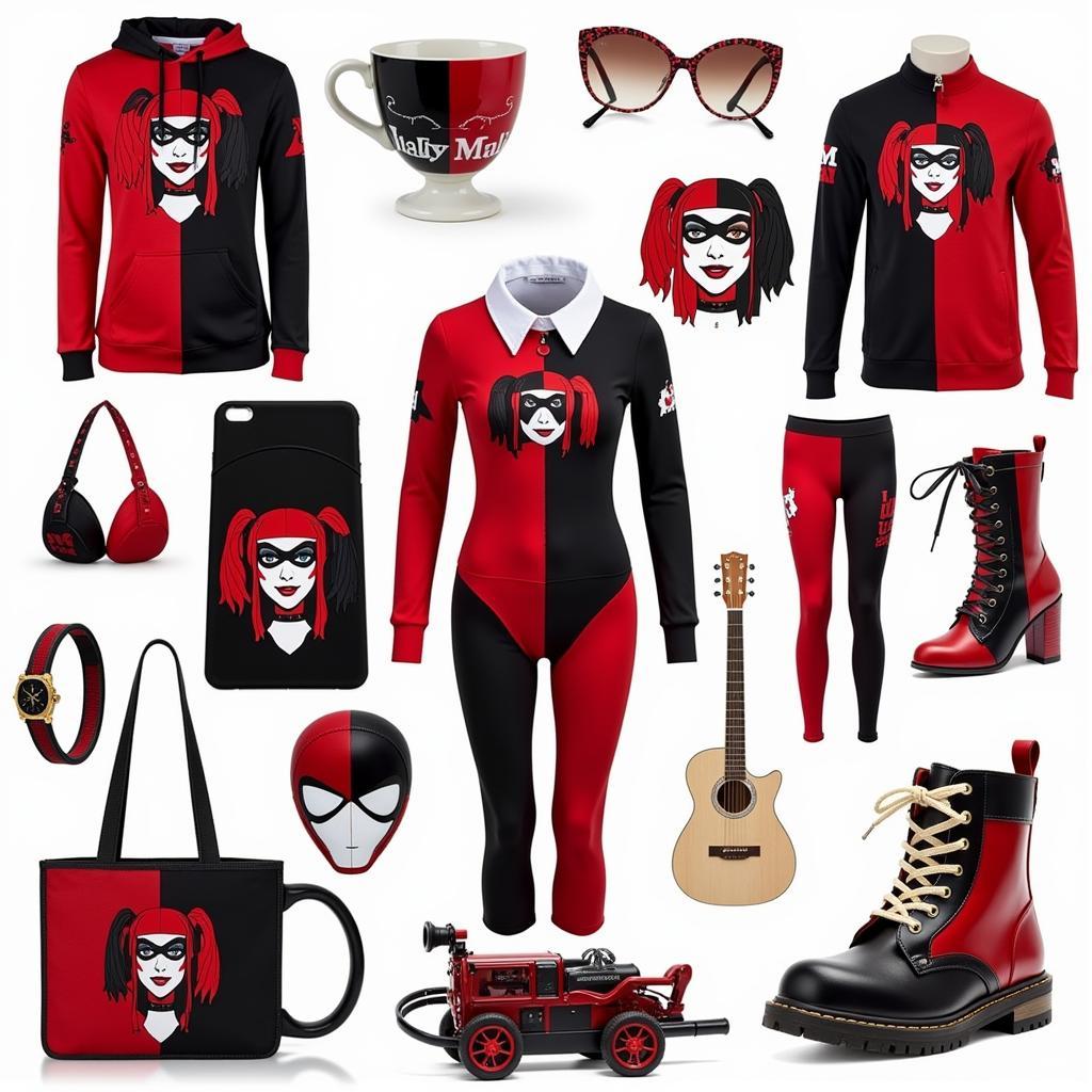 Harley Quinn Inspired Fashion and Merchandise