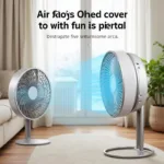 Hatari Fan AC10R2 in a Room