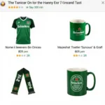 Heineken Fan Merchandise on Online Retailers