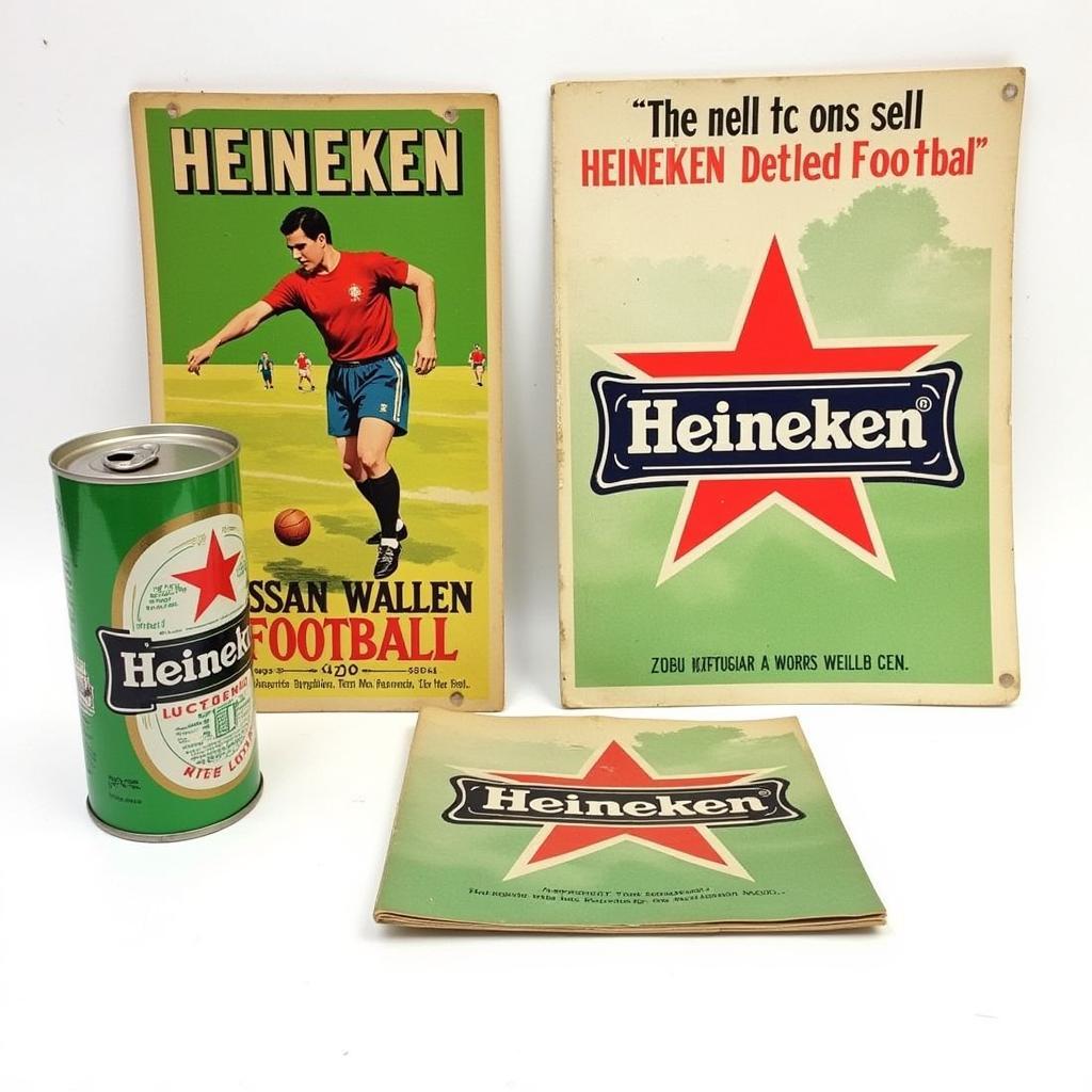 Heineken Vintage Football Memorabilia