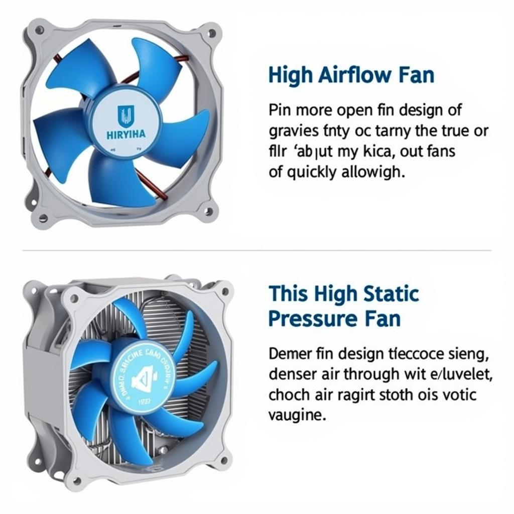 High Airflow vs. High Static Pressure Fans