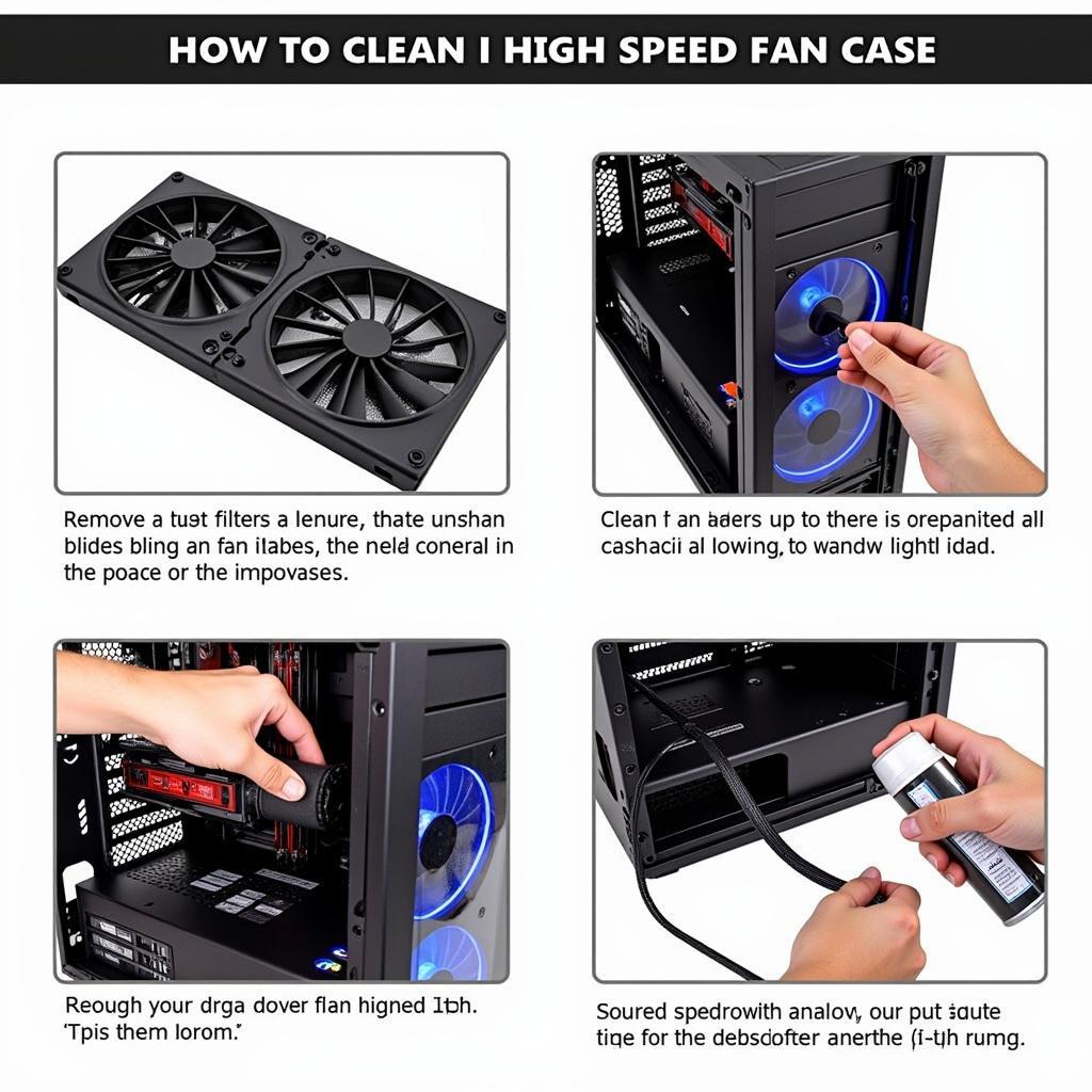 High-Speed Fan Case Maintenance