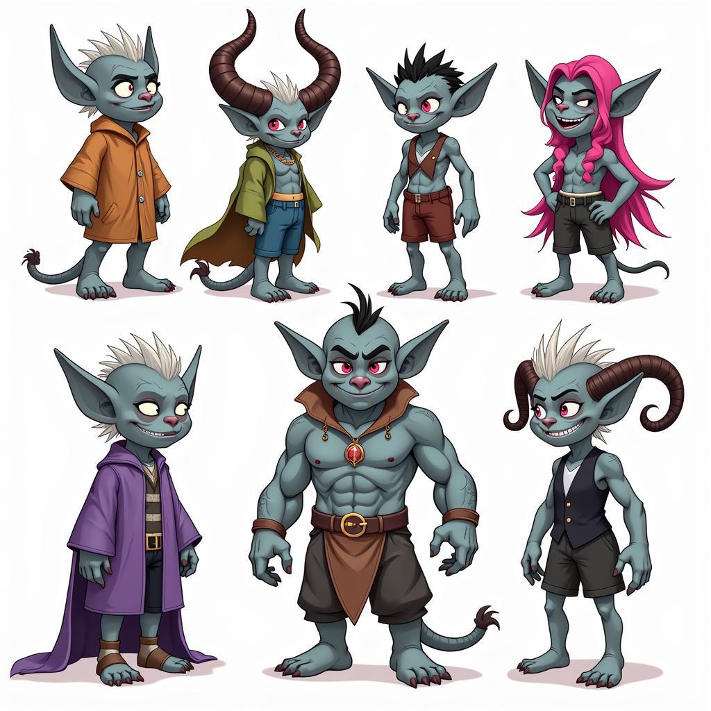 Homestuck Troll Character Designs