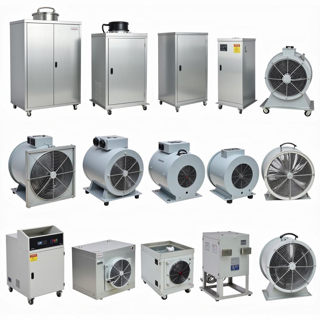 Different Types of Hot Air Fans