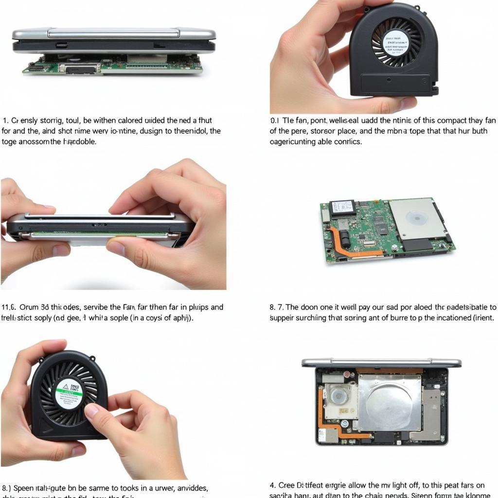 Replacing the fan on an HP dv6-2150 ee