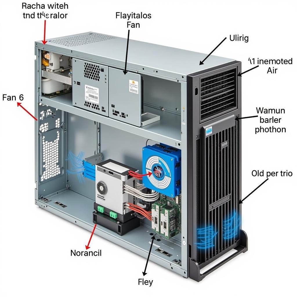 HP ML570 G2 Fan 6 Location