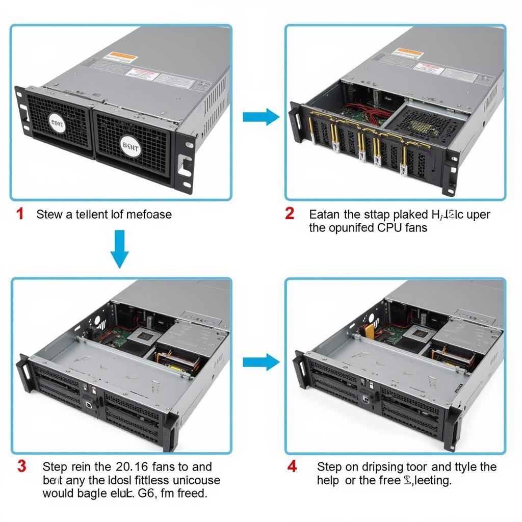 Replacing the HP ProLiant ML110 G6 CPU Fan