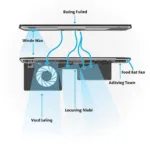 HP Ultra Slim 8000 Elite Fan Cooling System Diagram