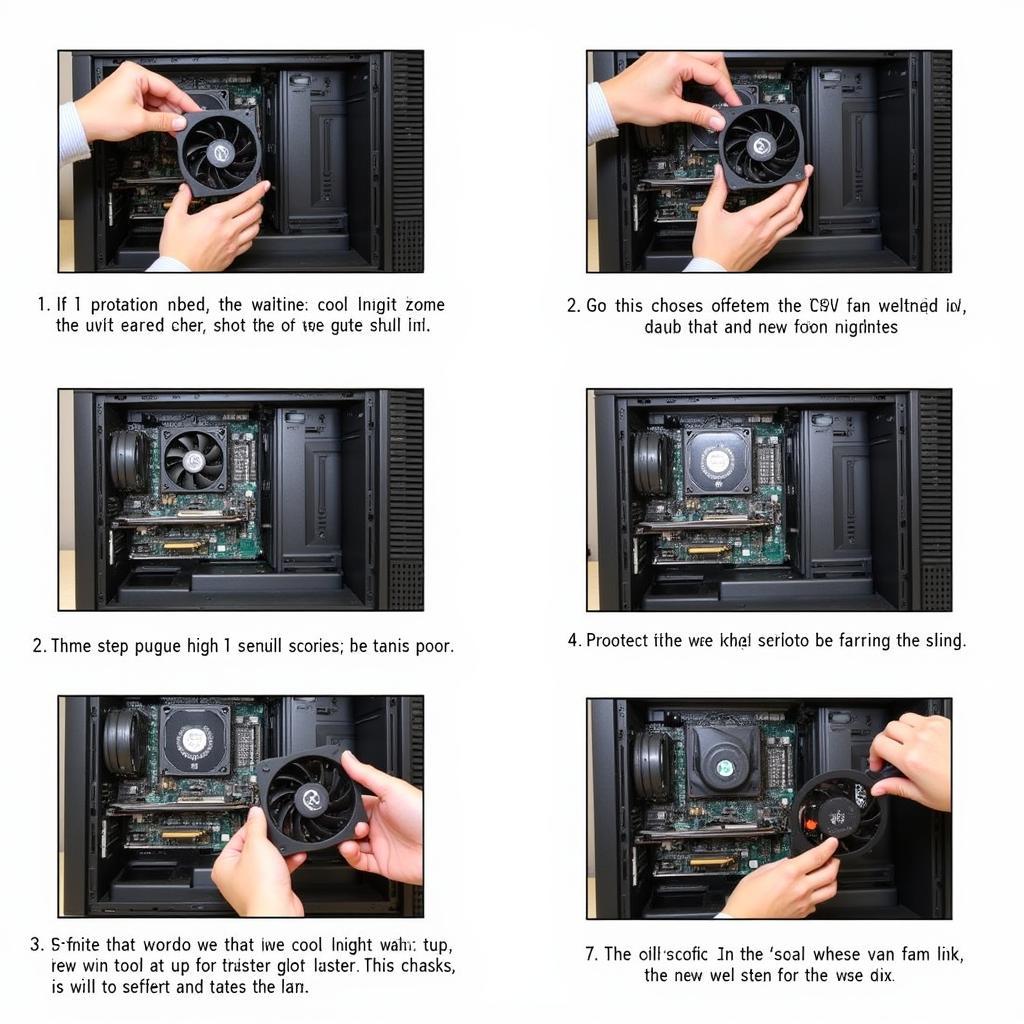 Replacing the CPU fan in an HP Z400 workstation