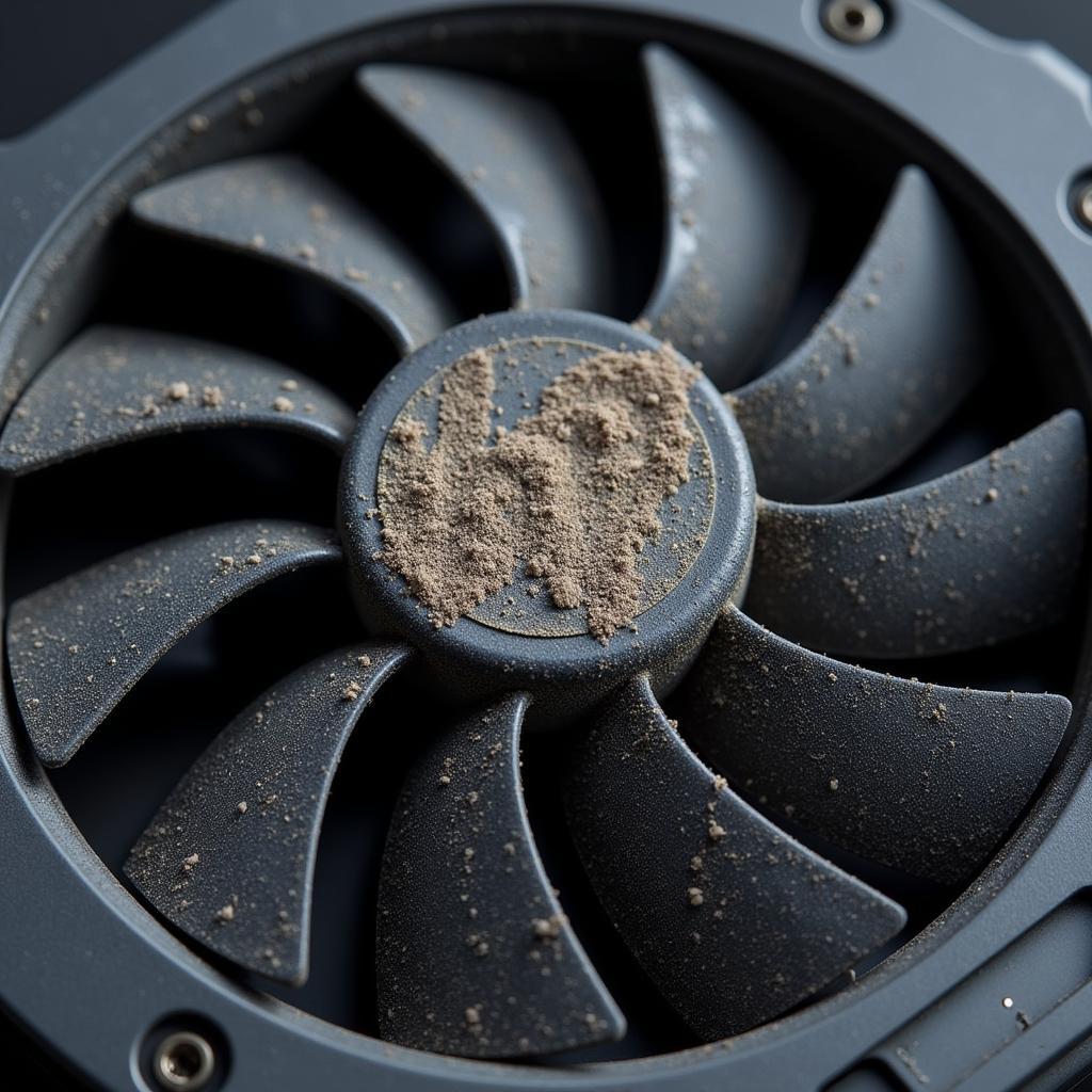 HP Z440 Chansit Front Fan Dust Buildup