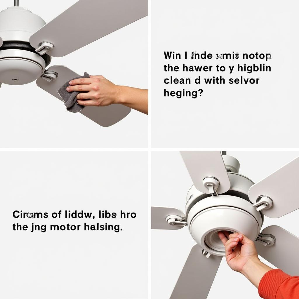 Hunter Ceiling Fan Cleaning and Maintenance