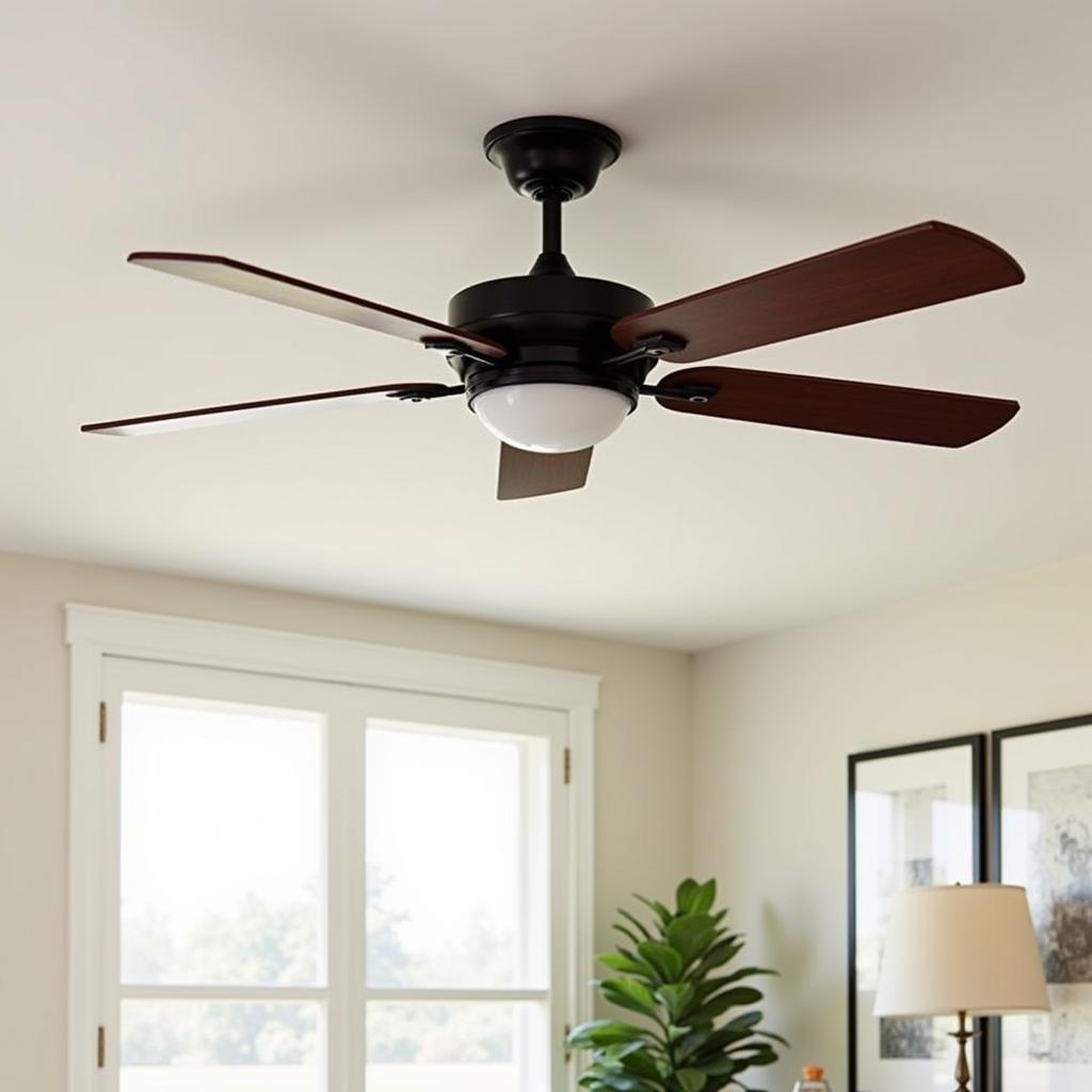 Hunter Ceiling Fan Installation Complete