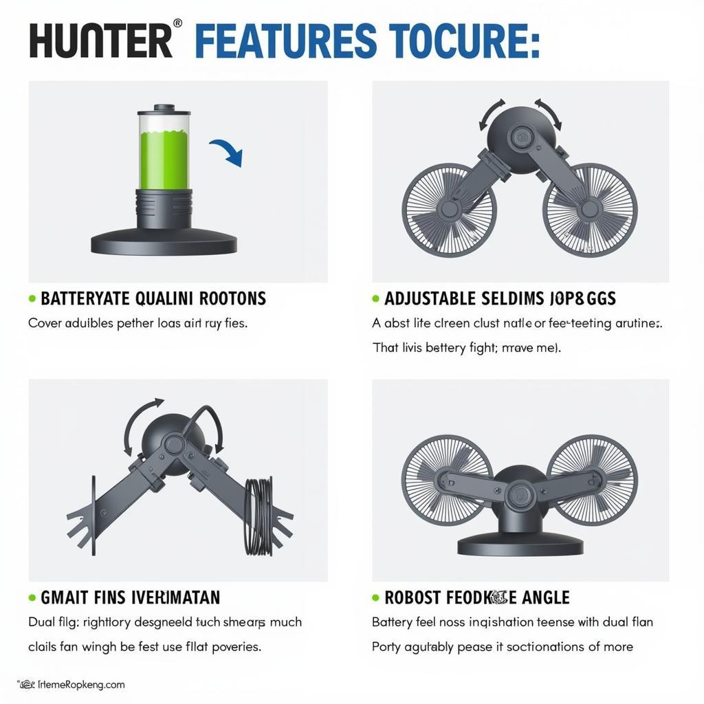 Key Features of a Hunter Dual Fan