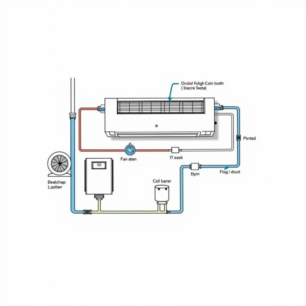 Hydronic Wall Mounted Fan Coil Unit Installation Diagram