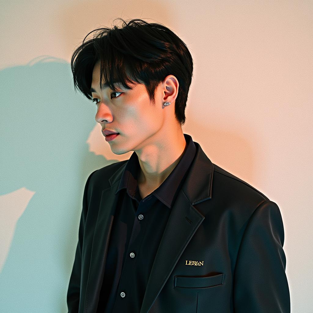 Hyunbin's solo album cover featuring him