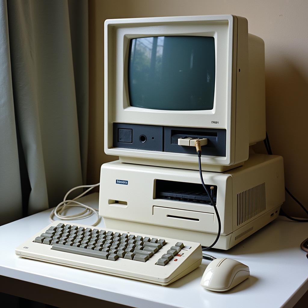 IBM T61 in a Retro Computing Setup