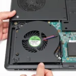 IBM ThinkPad T60 Fan Installation