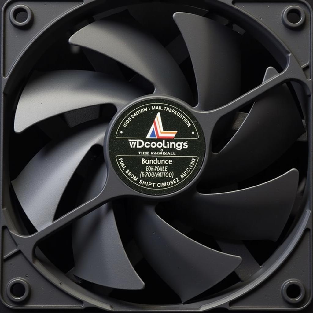 ID-Cooling 12025 Fan Blades Close-up