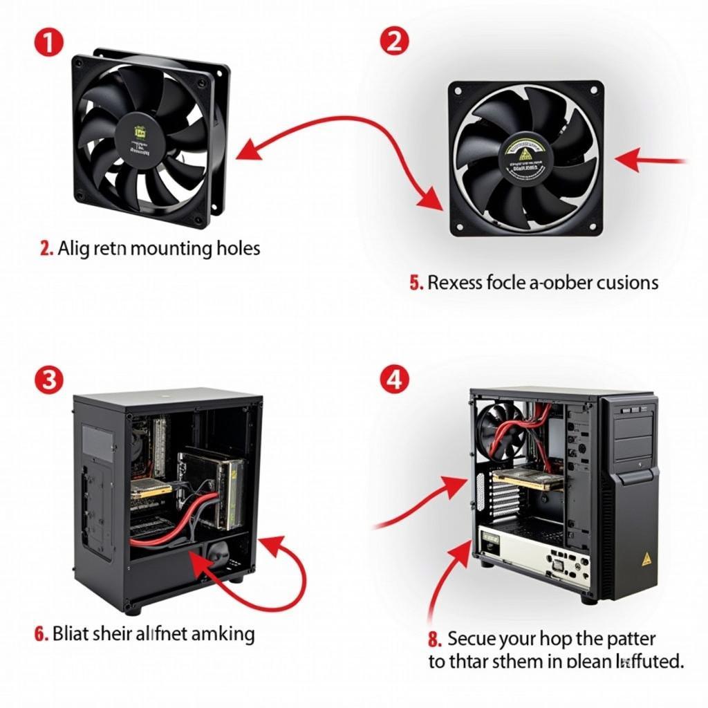 ID-Cooling 12025 Fan Installation Guide