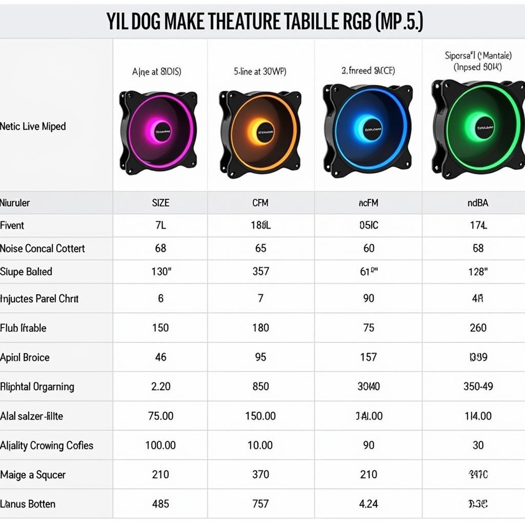 ID Cooling Aura RGB Fan Comparison