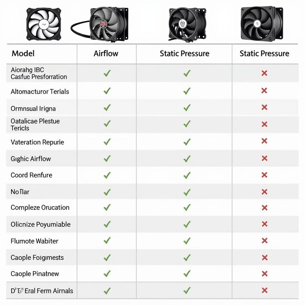 ID Cooling RGB Fan Airflow and Static Pressure Comparison