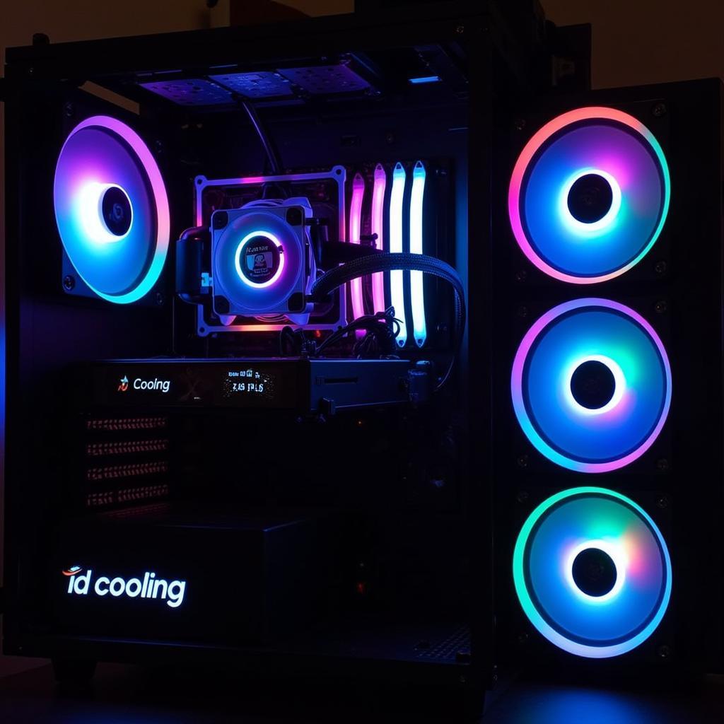 ID Cooling RGB Fan Lighting Control and Synchronization