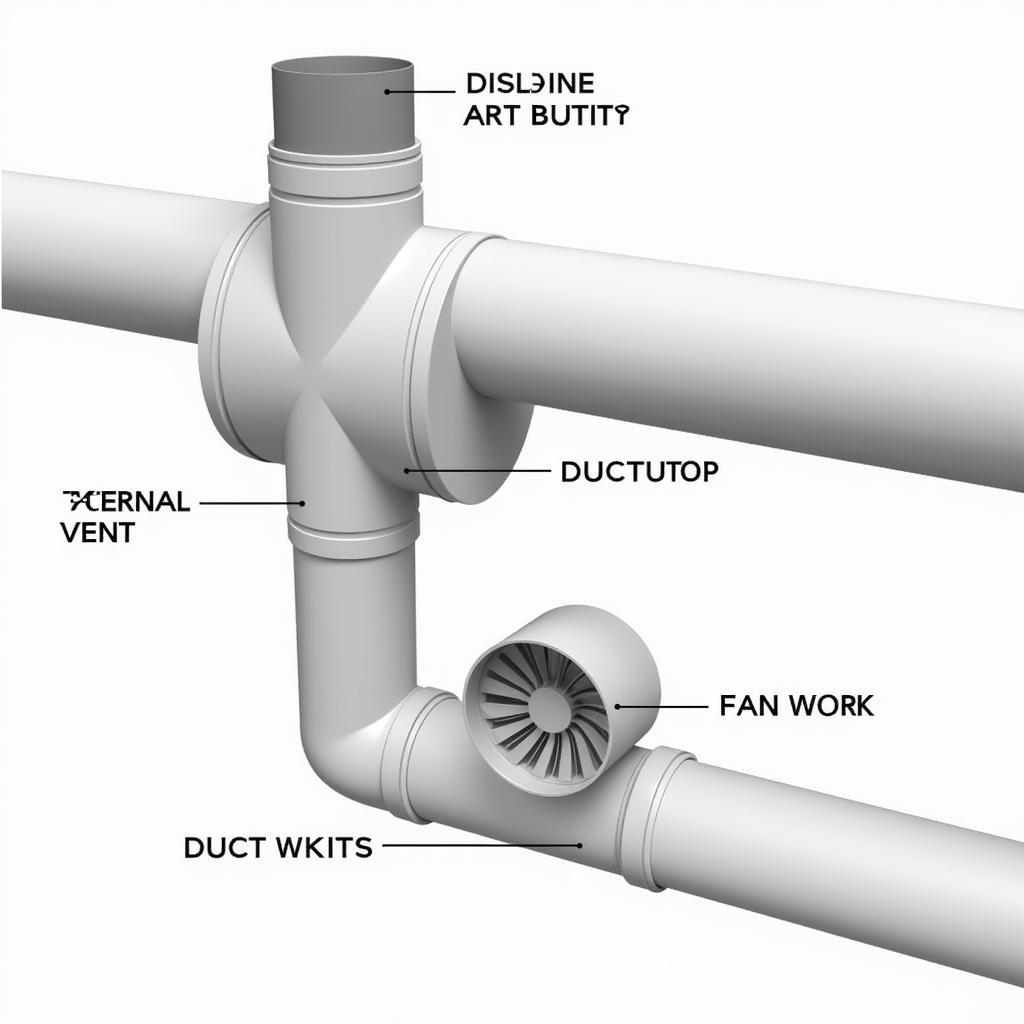 In-Line Extractor Fan Installation Diagram