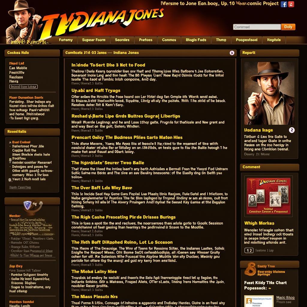 Indiana Jones Fan Game Community Forum