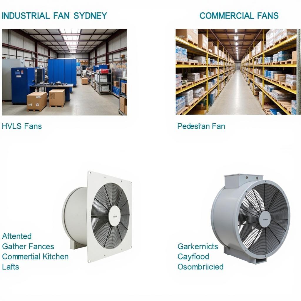 Industrial Fan Types in Sydney