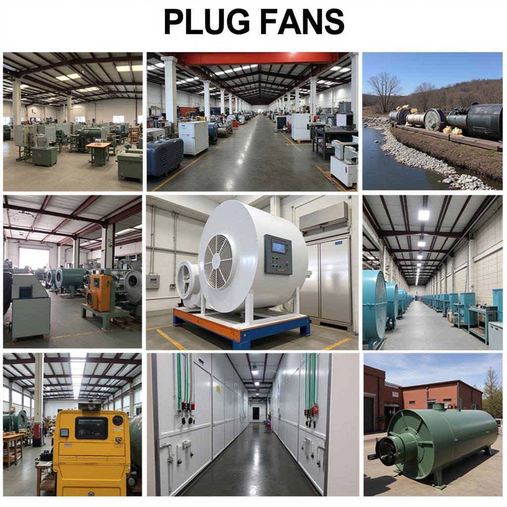 Industrial Plug Fan Applications