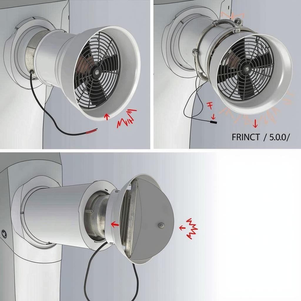 Industrial Plug Fan Installation