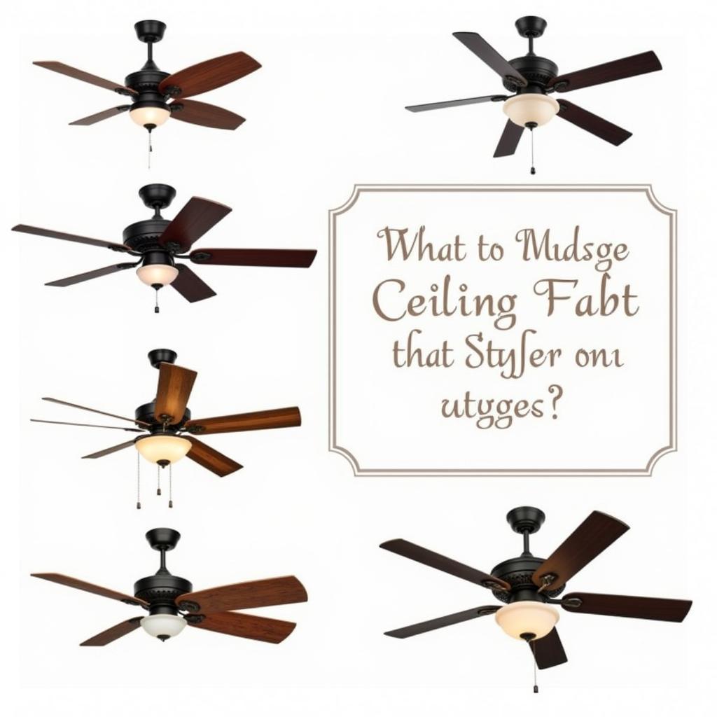 Affordable Ceiling Fan Styles: Modern, Traditional, and Tropical