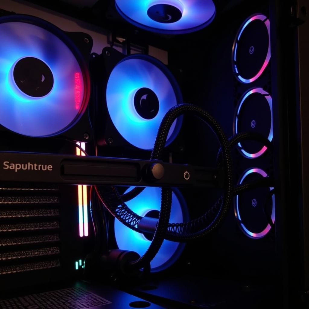 Infinity Spectrum Pro V2 Installed in PC Case