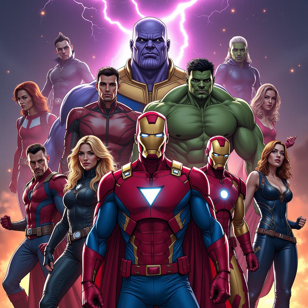 Avengers Assemble - Infinity War Fan Art