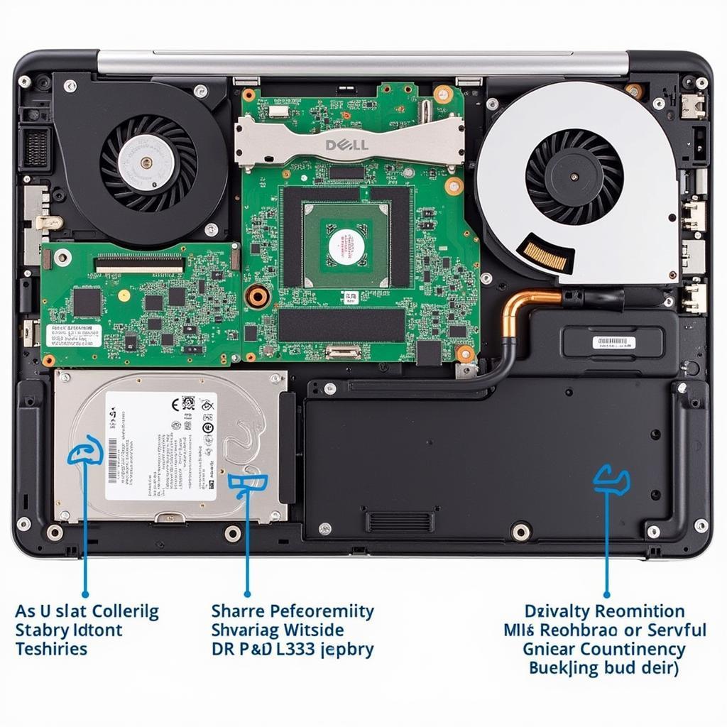 Dell Inspiron 3437 Internal Components