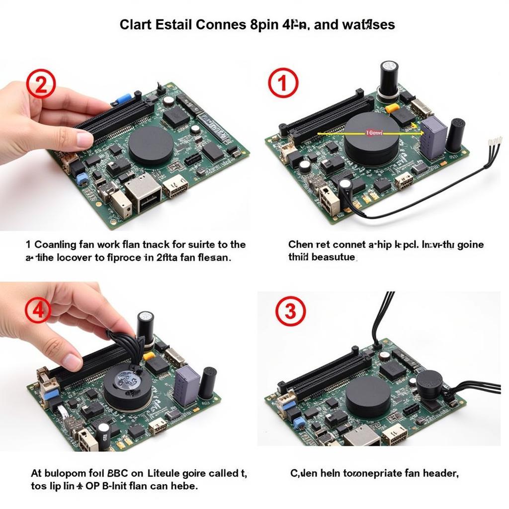 Installing an 8cm 4pin Fan on a Motherboard