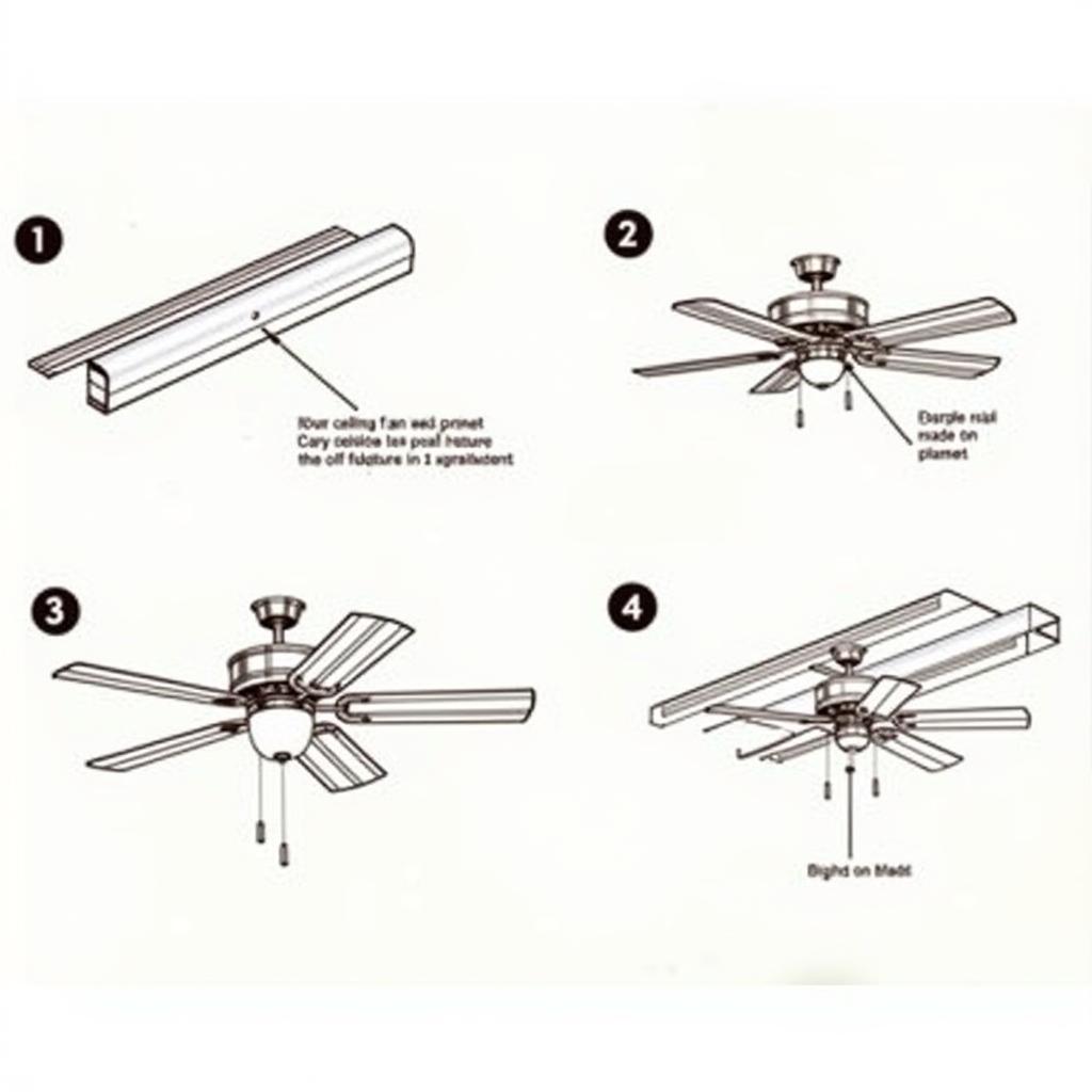 Installing a Ceiling Fan with Light