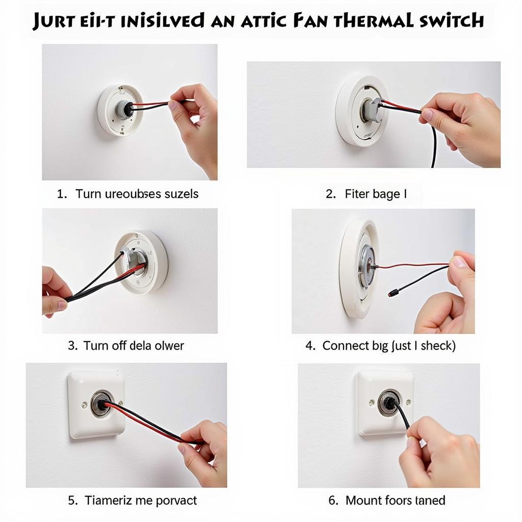 Installing an Attic Fan Thermal Switch