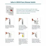 Installation Guide for a Fan Dimmer 2000W