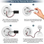 Installing a Fan Remote Receiver