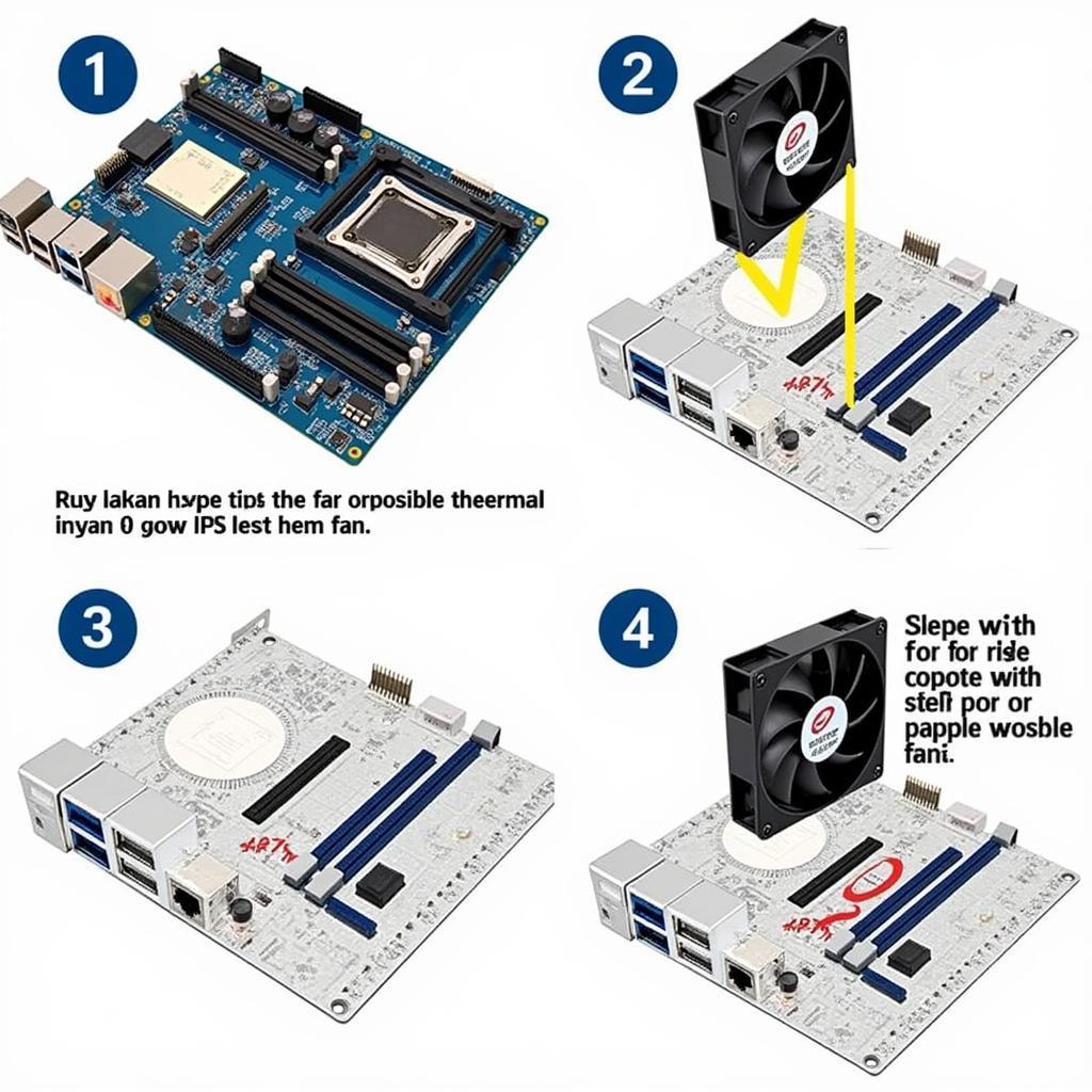 Installing a New CPU Fan on an ASUS H81 Motherboard