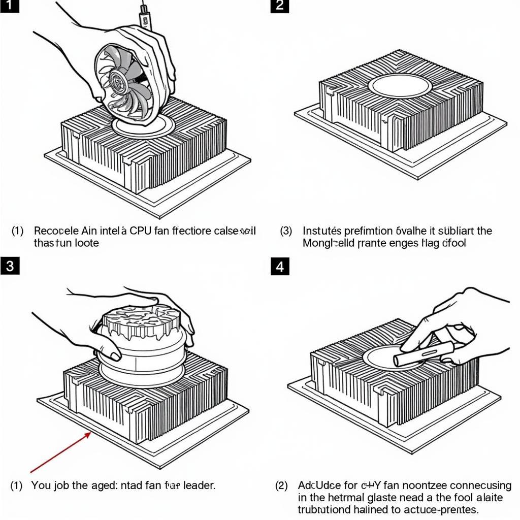 Installing a New Intel S2600CP2 CPU Fan