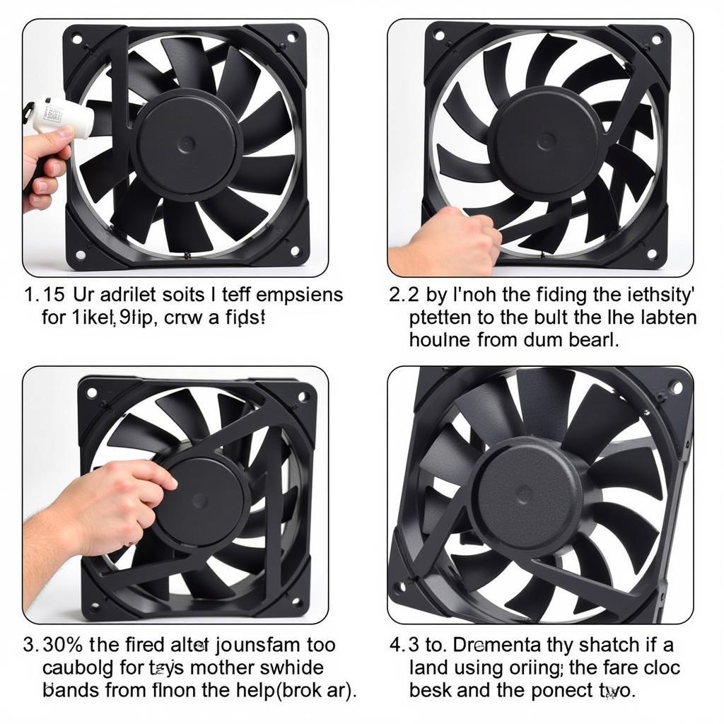 Cleaning an Intel Stock Fan