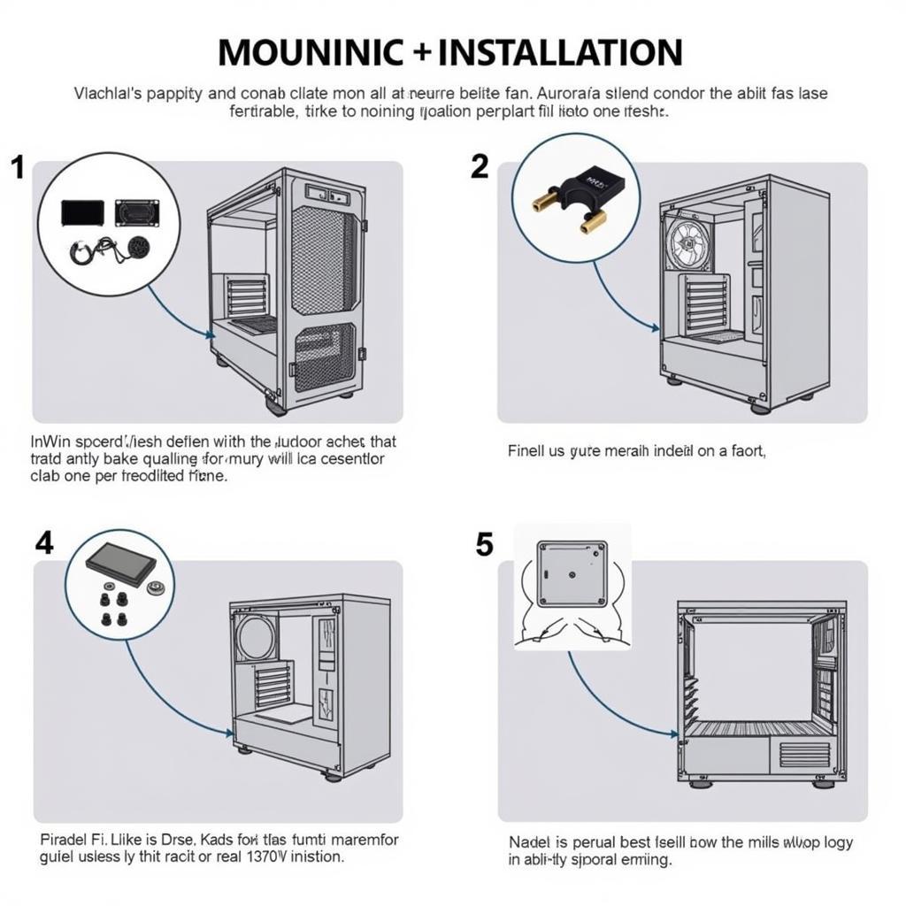 InWin Aurora Fan Installation Guide