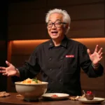 Chairman Kaga in Iron Chef Japan