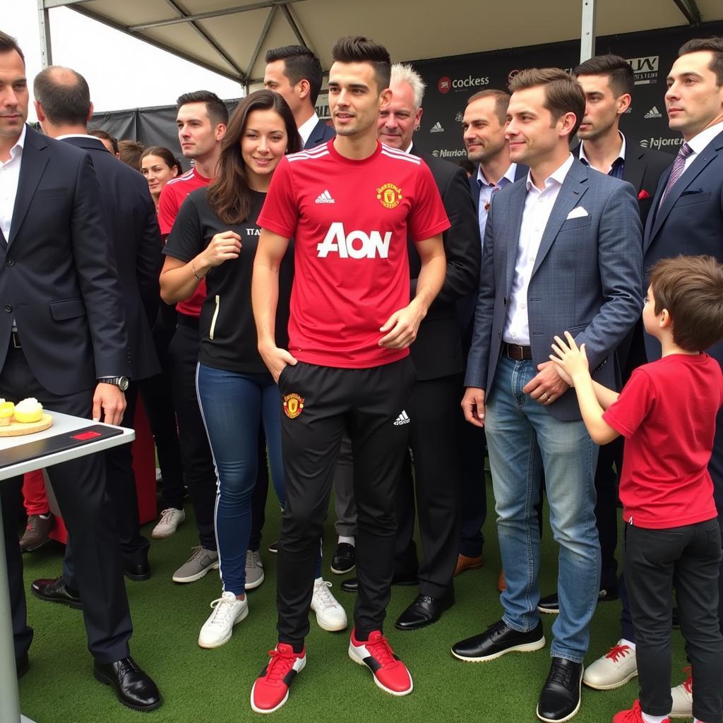 Jack Grealish at a Brand Sponsorship Event