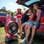 Jamicon 12V Fan Used for Tailgating