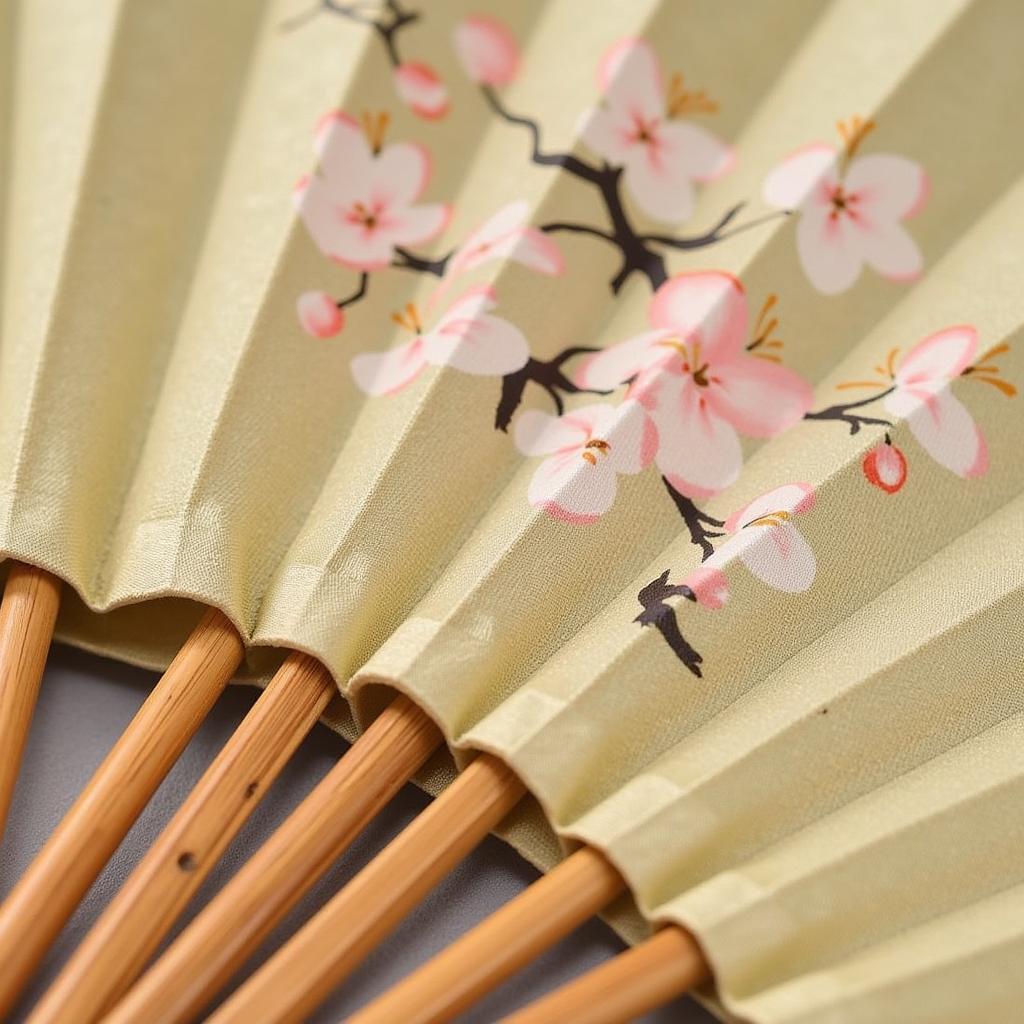 Japanese Hand Fan Craftsmanship: A Close-Up Look at the Intricate Details