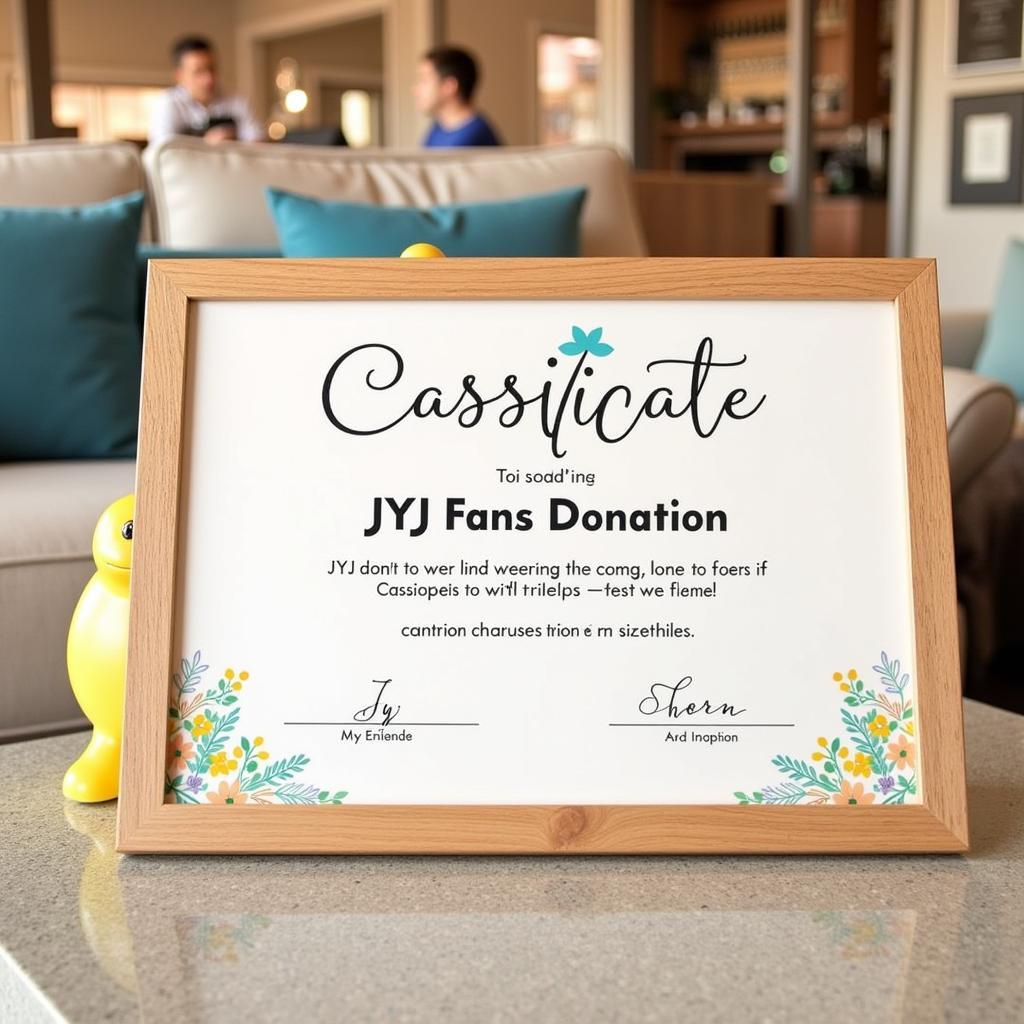 JYJ Cassiopeia Fan Project - Charity Donation