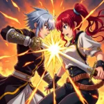 Kagura Mikazuchi and Erza Scarlet Fan Art